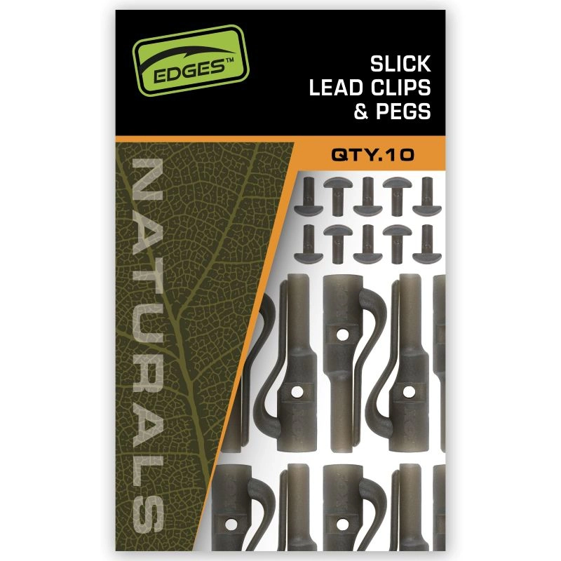 Fox Edges Naturals Slik Lead Clip & Pegs